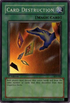 Card Destruction (SDY-042) - Starter Deck: Yugi Unlimited