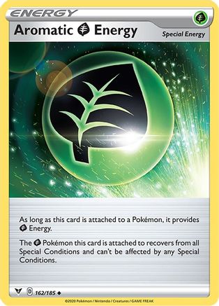 Aromatic Grass Energy 162  SWSH04 Vivid Voltage - Uncommon