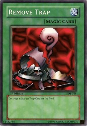 Remove Trap (SDY-048) - Starter Deck: Yugi 1st Edition
