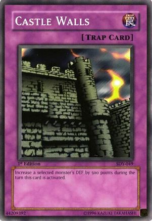 Castle Walls (SDY-049) - Starter Deck: Yugi 1st Edition