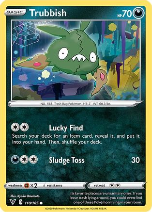 Trubbish 110  SWSH04 Vivid Voltage - Common