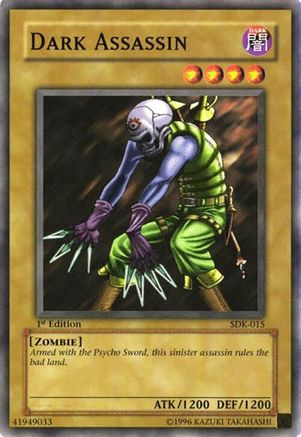 Dark Assassin (SDK-015) - Starter Deck: Kaiba Unlimited