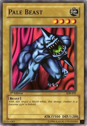 Pale Beast (SDK-031) - Starter Deck: Kaiba 1st Edition
