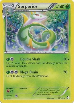 Serperior - 13/149 (Cosmos Holo)/149  - Holofoil Blister Exclusives - Promo