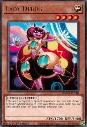 Lady Debug (MAGO-EN128) - Maximum Gold 1st Edition