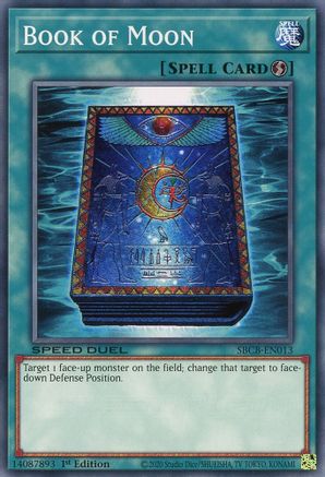 Book of Moon (SBCB-EN013) - Speed Duel: Battle City Box 1st Edition