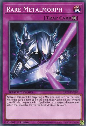 Rare Metalmorph (SBCB-EN080) - Speed Duel: Battle City Box 1st Edition