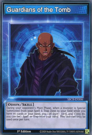 Guardians of the Tomb (SBCB-ENS06) - Speed Duel: Battle City Box 1st Edition