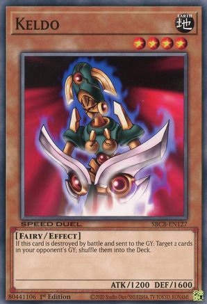 Keldo (SBCB-EN127) - Speed Duel: Battle City Box 1st Edition