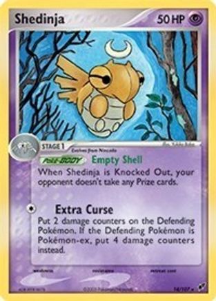Shedinja - 14/107/107  Deck Exclusives - Rare