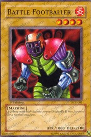 Battle Footballer (DCR-001) - Dark Crisis 1st Edition