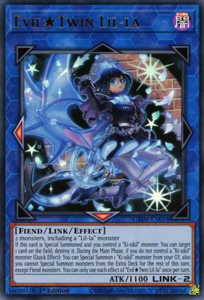 Evil Twin Lil-la (GEIM-EN016) - Genesis Impact 1st Edition