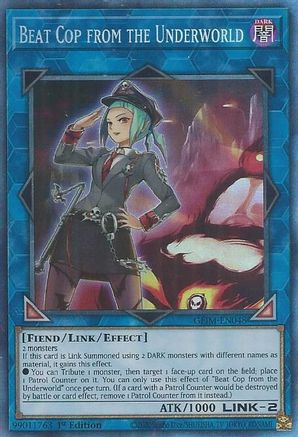 Beat Cop from the Underworld (CR) (GEIM-EN048) - Genesis Impact 1st Edition