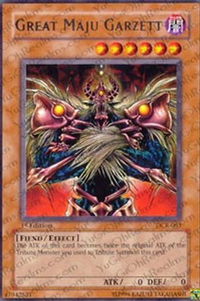 Great Maju Garzett (DCR-063) - Dark Crisis 1st Edition