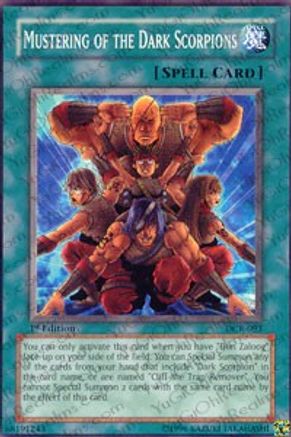 Mustering of the Dark Scorpions (DCR-093) - Dark Crisis Unlimited