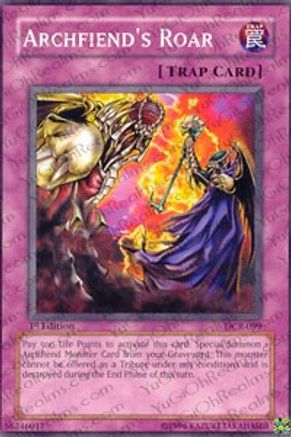 Archfiend's Roar (DCR-099) - Dark Crisis Unlimited