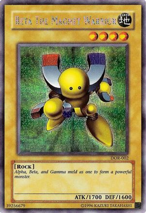 Beta the Magnet Warrior (DOR-002) - Duelist of the Roses Unlimited