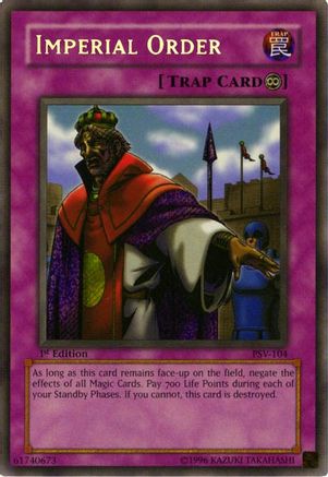 Imperial Order (PSV-104) - Pharaoh's Servant 1st Edition