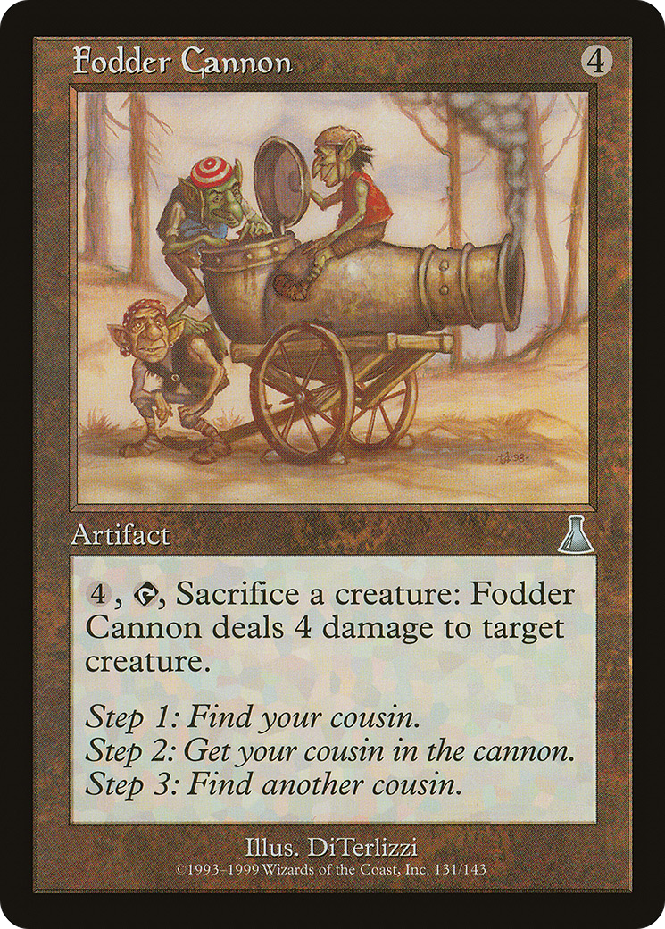 Fodder Cannon (UDS-131) - Urza's Destiny