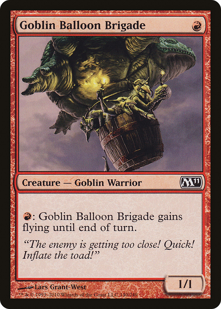 Goblin Balloon Brigade (M11-140) - Magic 2011 Foil