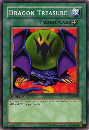 Dragon Treasure (SDJ-038) - Starter Deck: Joey Unlimited