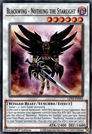 Blackwing - Nothung the Starlight (LDS2-EN043) - Legendary Duelists: Season 2 1st Edition