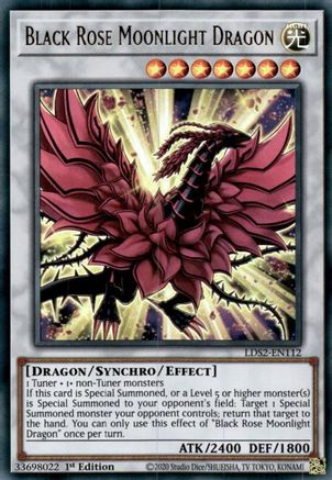 Black Rose Moonlight Dragon (LDS2-EN112) - Legendary Duelists: Season 2 1st Edition
