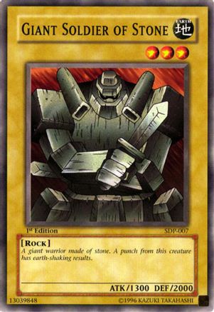 Giant Soldier of Stone (SDP-007) - Starter Deck: Pegasus Unlimited