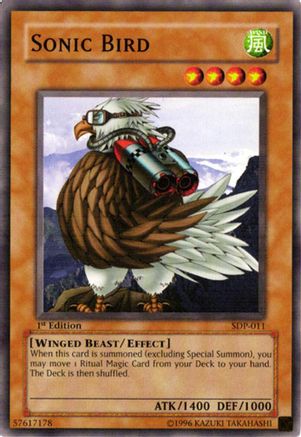 Sonic Bird (SDP-011) - Starter Deck: Pegasus Unlimited