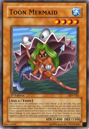 Toon Mermaid (SDP-023) - Starter Deck: Pegasus Unlimited