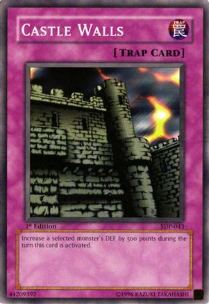 Castle Walls (SDP-043) - Starter Deck: Pegasus 1st Edition