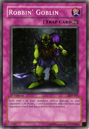Robbin' Goblin (SDP-047) - Starter Deck: Pegasus 1st Edition