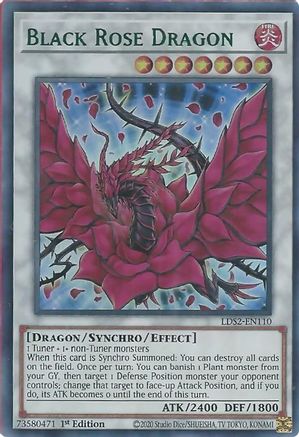 Black Rose Dragon (Green) (LDS2-EN110) - Legendary Duelists: Season 2 1st Edition
