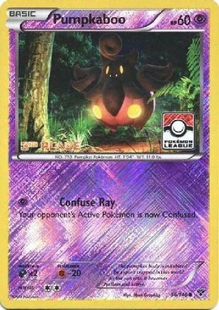 Pumpkaboo - 56/146 (Pokemon League) [3rd Place]/146  - Reverse Holofoil League & Championship Cards - Promo