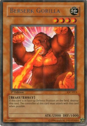 Berserk Gorilla (IOC-013) - Invasion of Chaos Unlimited