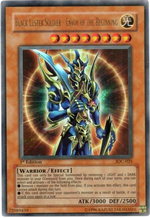 Black Luster Soldier - Envoy of the Beginning (IOC-025) - Invasion of Chaos Unlimited