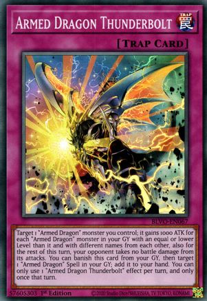 Armed Dragon Thunderbolt (BLVO-EN067) - Blazing Vortex 1st Edition