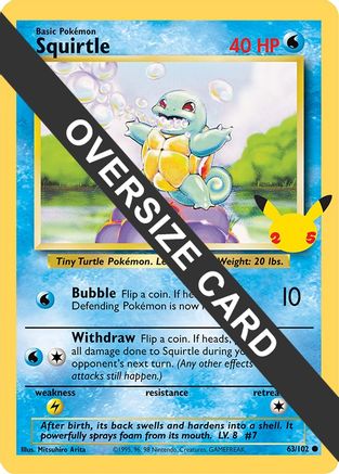 Squirtle  First Partner Pack - Promo