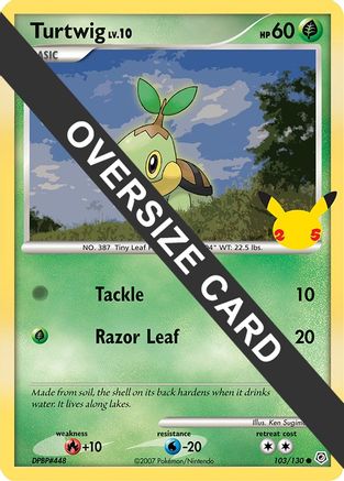Turtwig  First Partner Pack - Promo