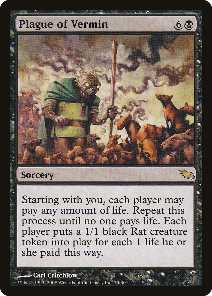 Plague of Vermin (SHM-073) - Shadowmoor