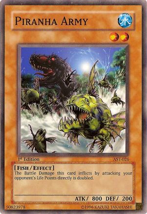 Piranha Army (AST-026) - Ancient Sanctuary 1st Edition