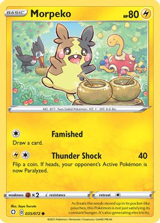 Morpeko (035) (035) 035  Shining Fates - Common