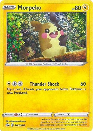Morpeko (General Mills Promo) SWSH012  - Holofoil Miscellaneous Cards & Products - Promo