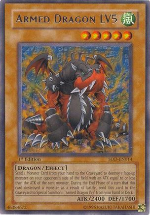 Armed Dragon LV5 (SOD-EN014) - Soul of the Duelist Unlimited