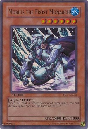 Mobius the Frost Monarch (SOD-EN022) - Soul of the Duelist 1st Edition