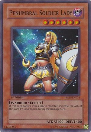 Penumbral Soldier Lady (SOD-EN033) - Soul of the Duelist Unlimited