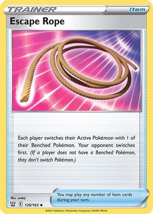 Escape Rope 125  SWSH05 Battle Styles - Uncommon