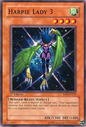 Harpie Lady 3 (RDS-EN019) - Rise of Destiny Unlimited