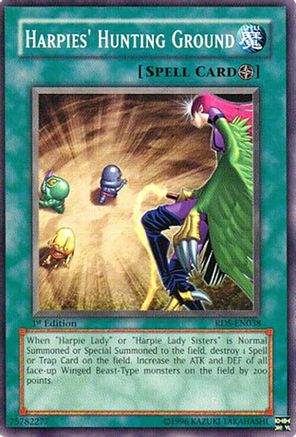 Harpies' Hunting Ground (RDS-EN038) - Rise of Destiny 1st Edition