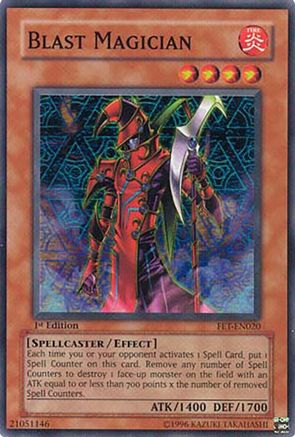 Blast Magician (FET-EN020) - Flaming Eternity 1st Edition
